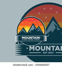 mountain and outdoor adventures logo designs