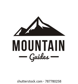 mountain and outdoor adventures logo. Tourism, hiking and camping labels. Mountains and travel icons for tourism organizations, outdoor events and camping leisure. eps 10 eps 8