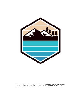 Mountain Outdoor Fresh Nature Creative Logo