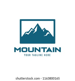 Mountain outdoor Logo Badge, Outdoor sport logo, Mountain logo.