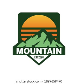 Mountain Outdoor Logo Design Templates