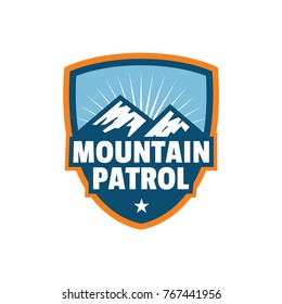 Mountain Patrol Logo Badge or Patch