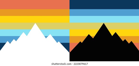 mountain pattern Design 129 Apparel Sport Wear Sublimation Wallpaper Background Vector