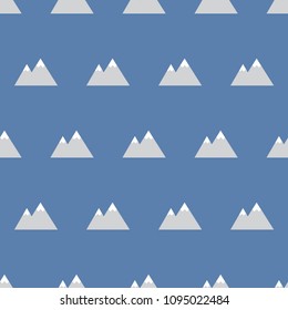 Mountain pattern , seamless background can use for design , vector.
