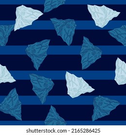 El pico de montaña grabó un patrón sin fisuras. El paisaje de fondo vintage rocoso con estilo dibujado a mano. Textura repetida vectorial para impresión, tela, envoltura, papel pintado, tejido.