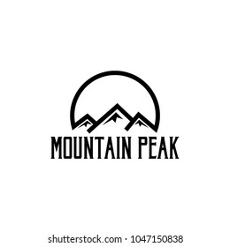 Mountain Peak Logo Design