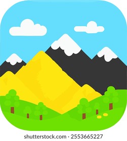 Mountain Peak Majestic View Camp Adventure