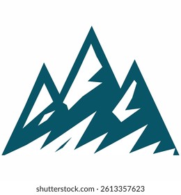 Mountain peak set. Collection different types of Mountains. Mountain landscape vector illustration set, collection of mountains in flat design style. Cute mountain vector set cute cartoon style.