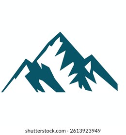 Mountain peak set. Collection different types of Mountains. Mountain landscape vector illustration set, collection of mountains in flat design style. Cute mountain vector set cute cartoon style.