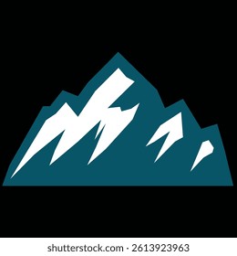 Mountain peak set. Collection different types of Mountains. Mountain landscape vector illustration set, collection of mountains in flat design style. Cute mountain vector set cute cartoon style.