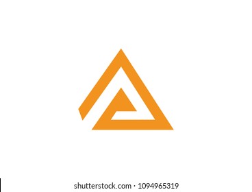Mountain Peak Simple Triangle