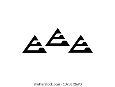 Mountain Peak Simple Triangle