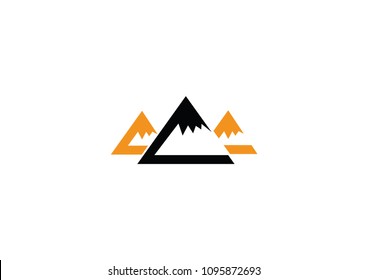 Mountain Peak Simple Triangle