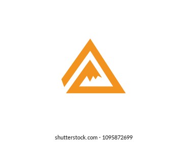 Mountain Peak Simple Triangle