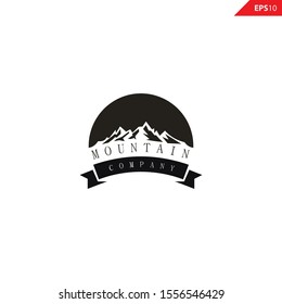 Mountain Peak Vector logo design