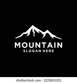 Plantilla de diseño del logotipo de Mountain Peaks