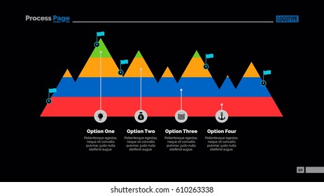 Mountain Peaks Slide Template