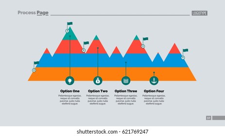 Mountain Peaks Slide Template