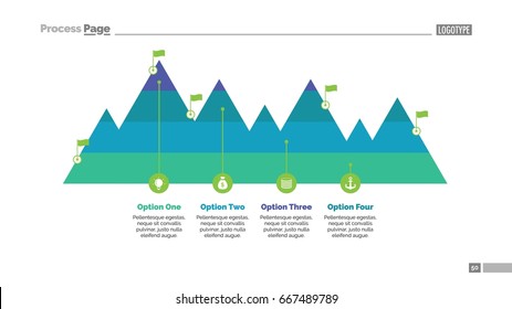 Mountain Peaks Slide Template