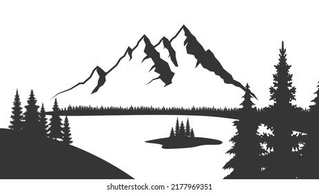 7,785 Alpine trees line Images, Stock Photos & Vectors | Shutterstock