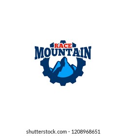 Mountain Race Logo Design
