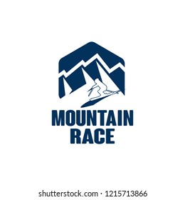 Mountain Race Logo Design