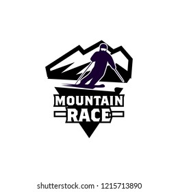 Mountain Race Logo Design