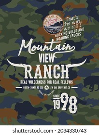 mountain ranch view wilderness for real fellows