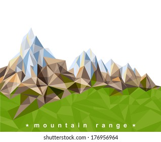 mountain range