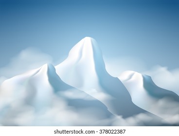 mountain range background