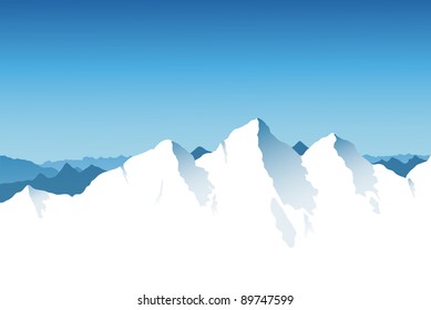 Mountain Range Background