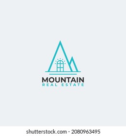 Mountain Real Estate Versatile Logo