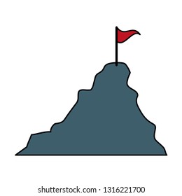 mountain red flag