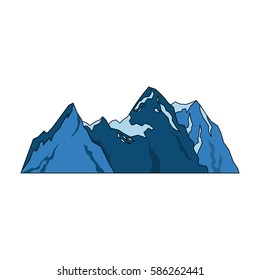 mountain ridge icon image 
