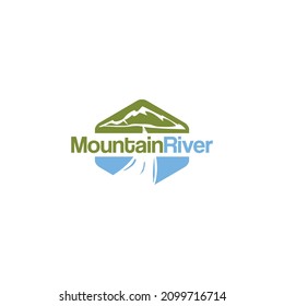 Inspiration für das Logo von Mountain and River