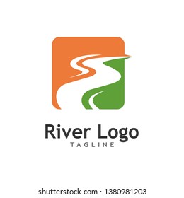 Mountain River Logo Stock Image