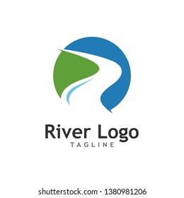 Mountain River Logo Stock Image