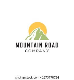 Mountain road Company Logo design.