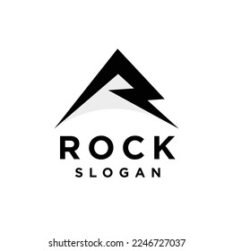 Mountain Rock logo with letter R