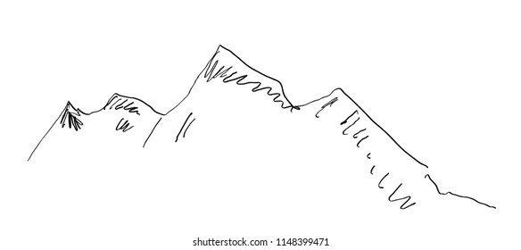 Mountain scenery landscape
