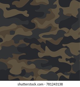 Mountain Seamless Camouflage Pattern with abstract lines for Army Clothing and apparels. Camouflage pattern background seamless vector illustration. Abstract Vector Military Camo Background