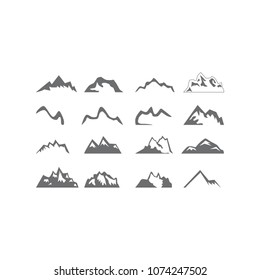 Mountain Shapes For Logos