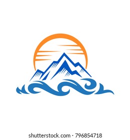 Mountain Silhouette Logo