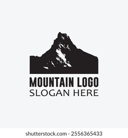 Mountain silhouette logo for Business Branding,
Minimalist Logo Design, Modern, Scenic Mountain Logo for Nature and Travel Enthusiasts,
 Mountain silhouette, Customizable Mountain Logo,