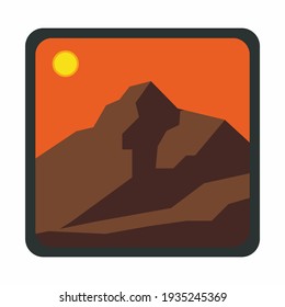 mountain silhouette, rocky mountain silhouette in the afternoom. bundle vector