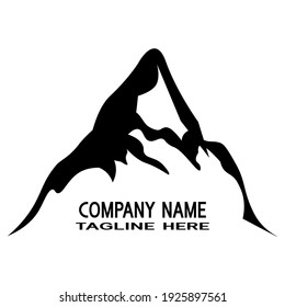 Mountain silhouette for your company logo