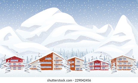 スキー場 のイラスト素材 画像 ベクター画像 Shutterstock