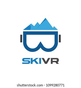 Mountain Ski Virtual Reality Glasses
