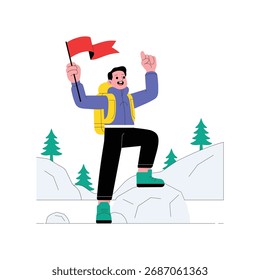 Arquivo MP4 de animação Mountain Summit