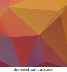 A mountain summit of polygon shapes with warm color palette for layouts of existing artwork or can be resized to fit a document for cover pages with room to include text along edges.